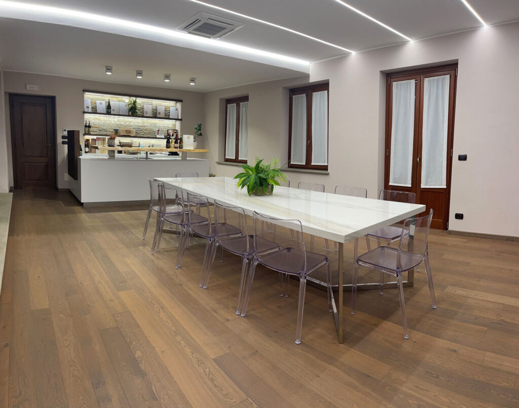 Sala degustazione Sala degustazione